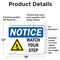 Signmission 12 in Height, 18 in Width, Vinyl Decal, Rectangle OS-2PACK-NS-D-1218-L-18968 - alternate 2